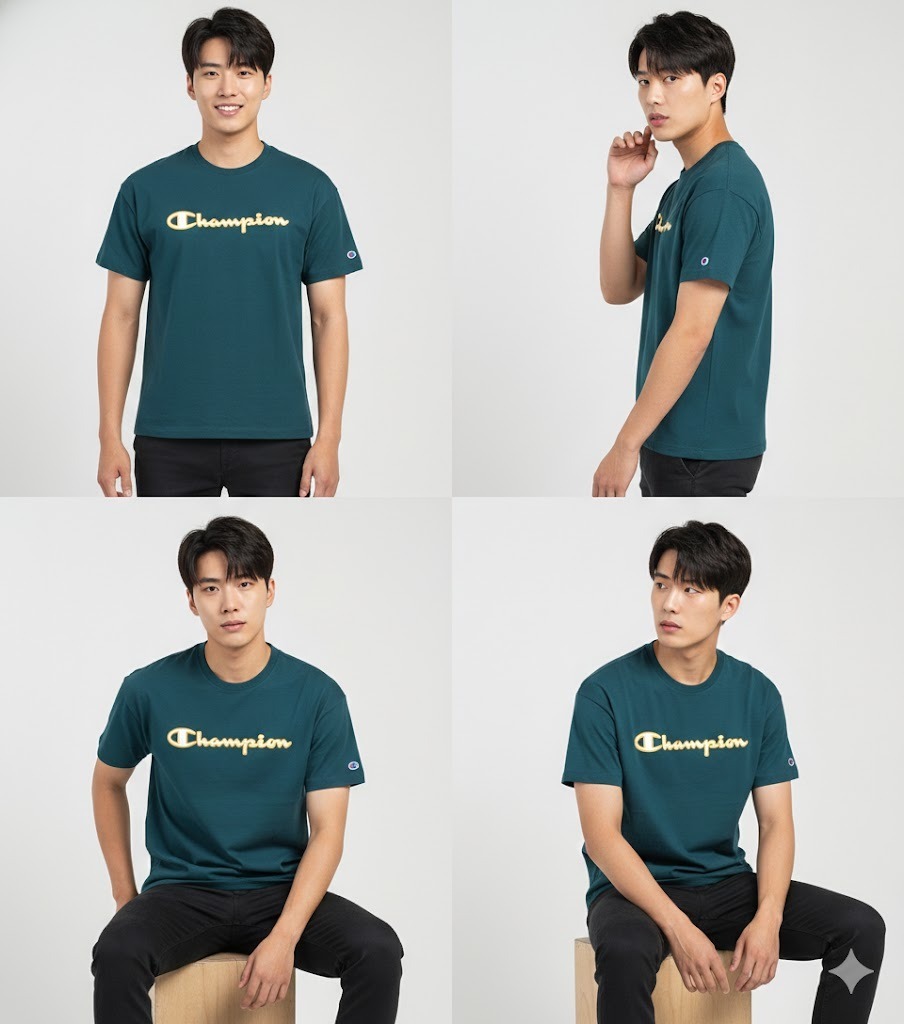 【預購】CHAMPION H012850 寬鬆版型印花T卹