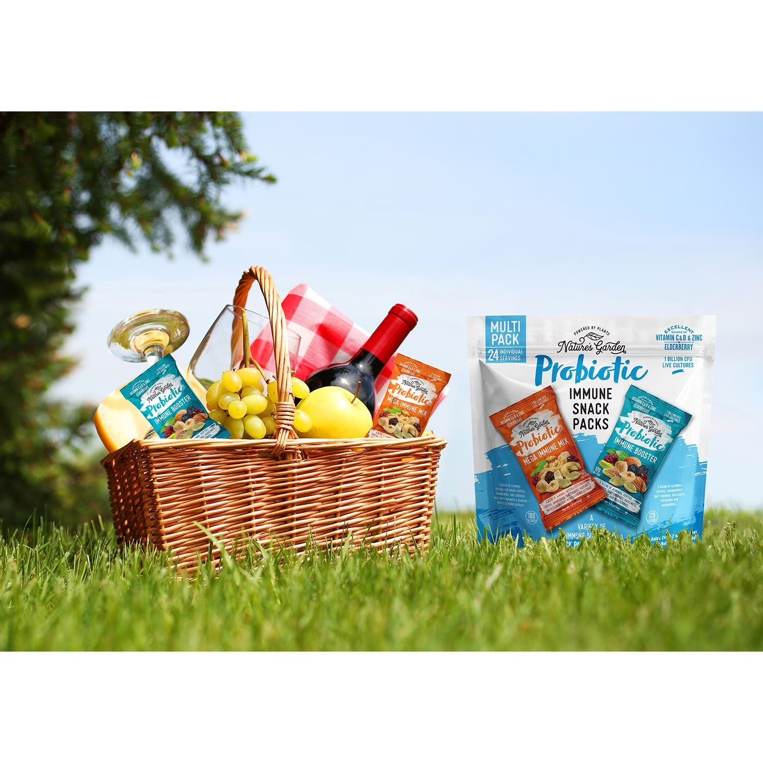 【預購】Nature Garden G080615 益生菌有助免疫力雜錦堅果 816g