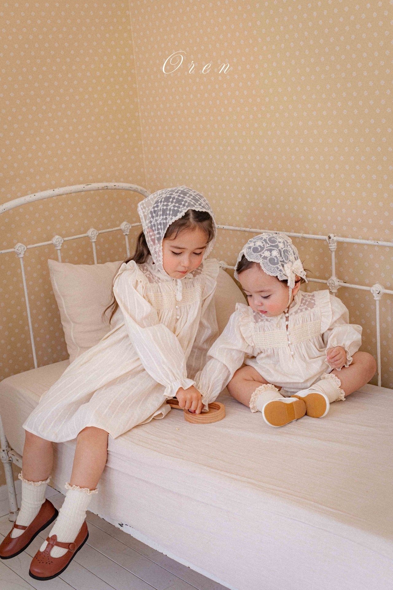 Oren Ellie Cream Smoking Suit｜One-piece