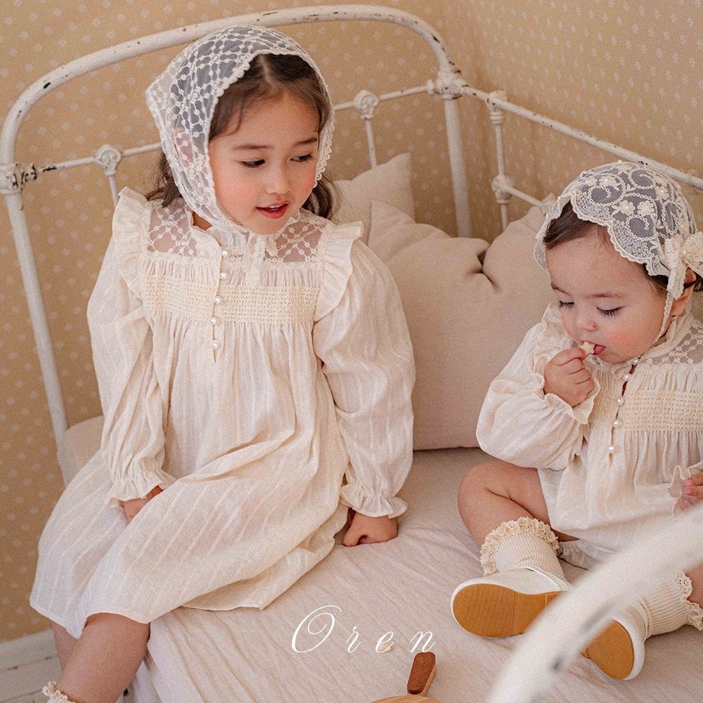 Oren Ellie Cream Smoking Suit｜One-piece