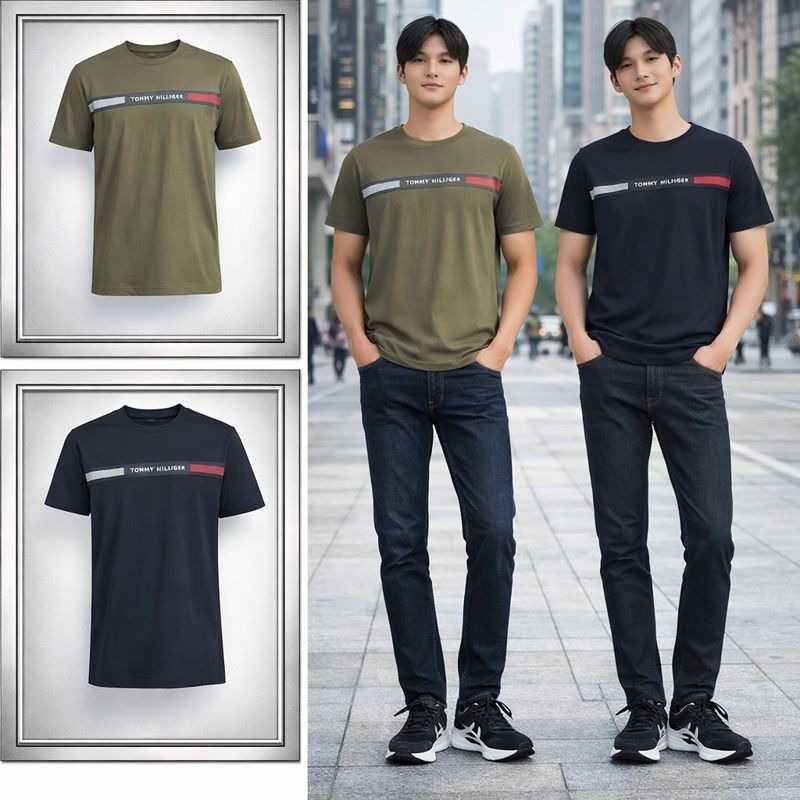 【預購】TOMMY HILFIGER H012856 男裝短袖T卹
