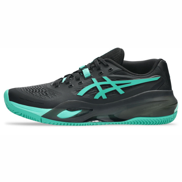 Asics 亞瑟士 GEL-Resolution X Clay 1041A485-003 男 網球鞋 抗扭 黑 綠