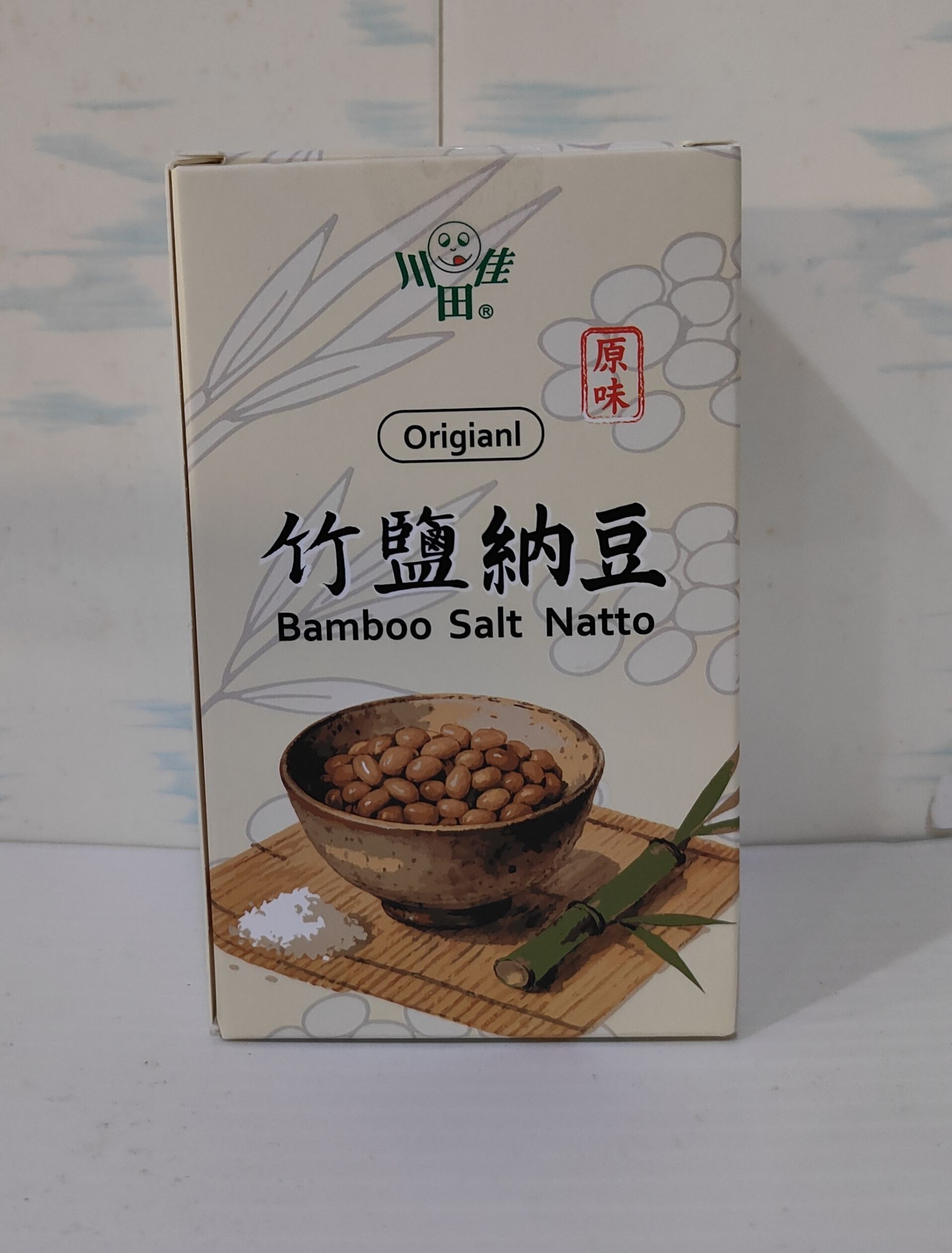 川田佳~原味竹鹽納豆75g