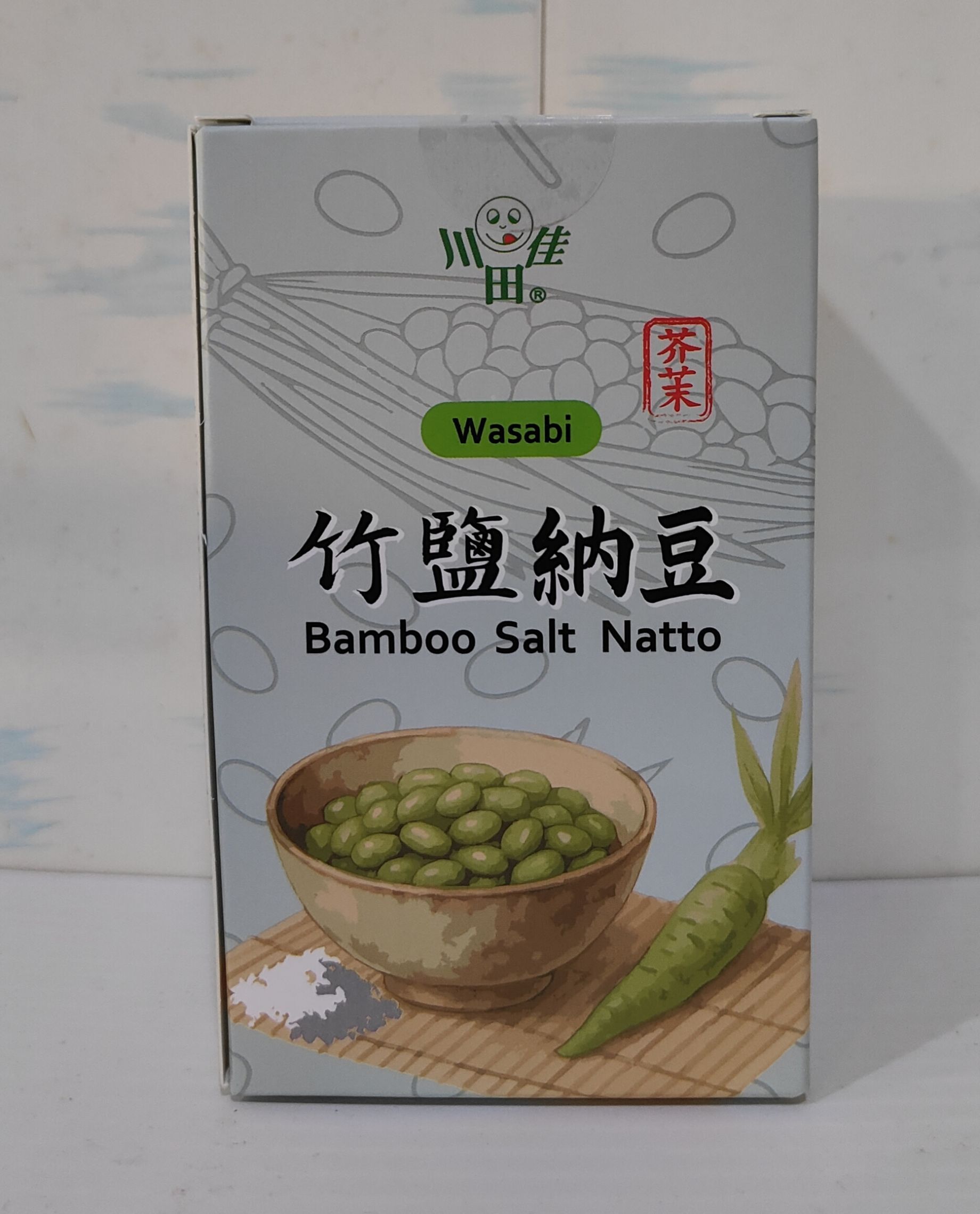 川田佳~芥茉竹鹽納豆75g