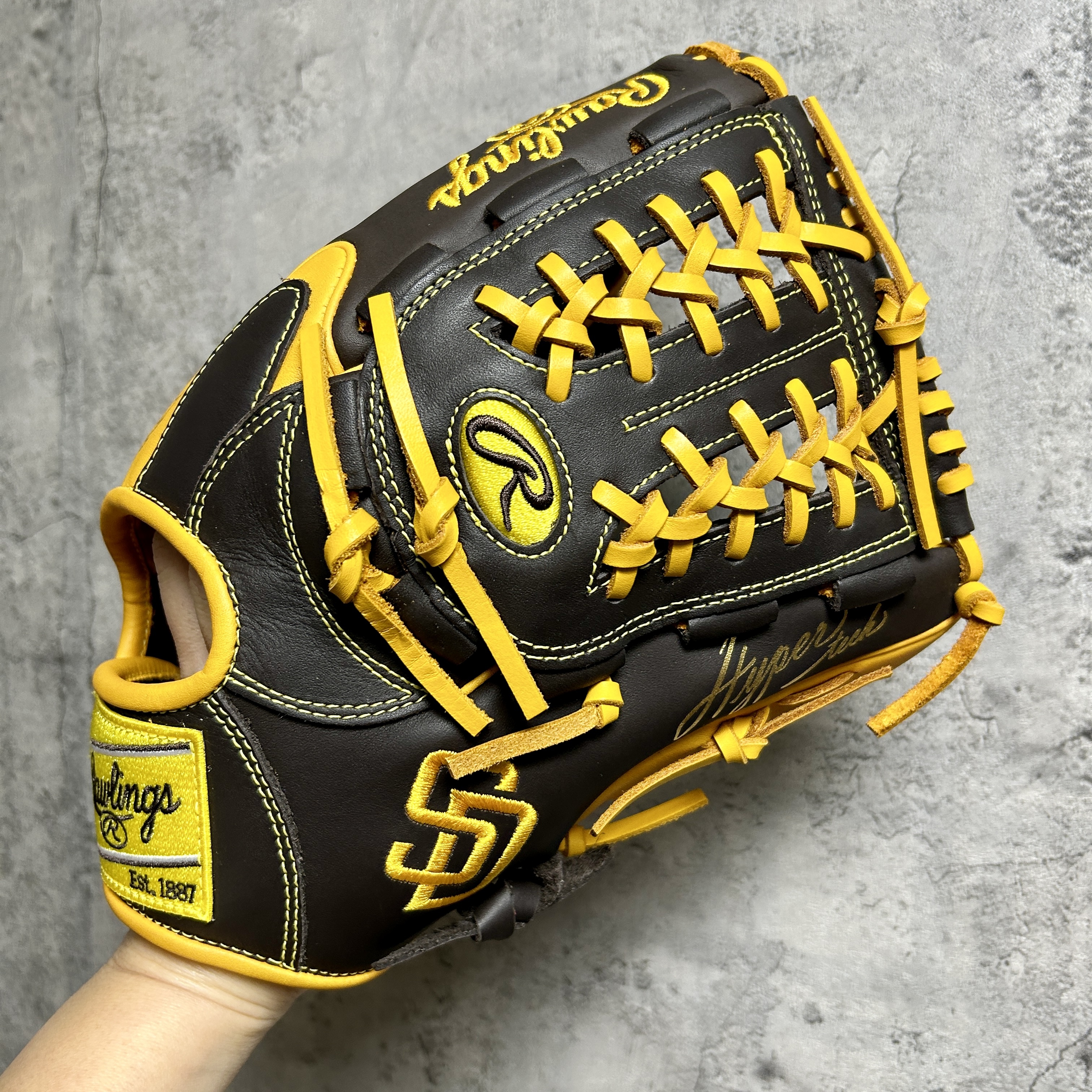 11.75吋 Rawlings 軟式 大內野 11.75吋 MLB球隊系列 (SPD)PADRES GR5HTMN55W 全位置