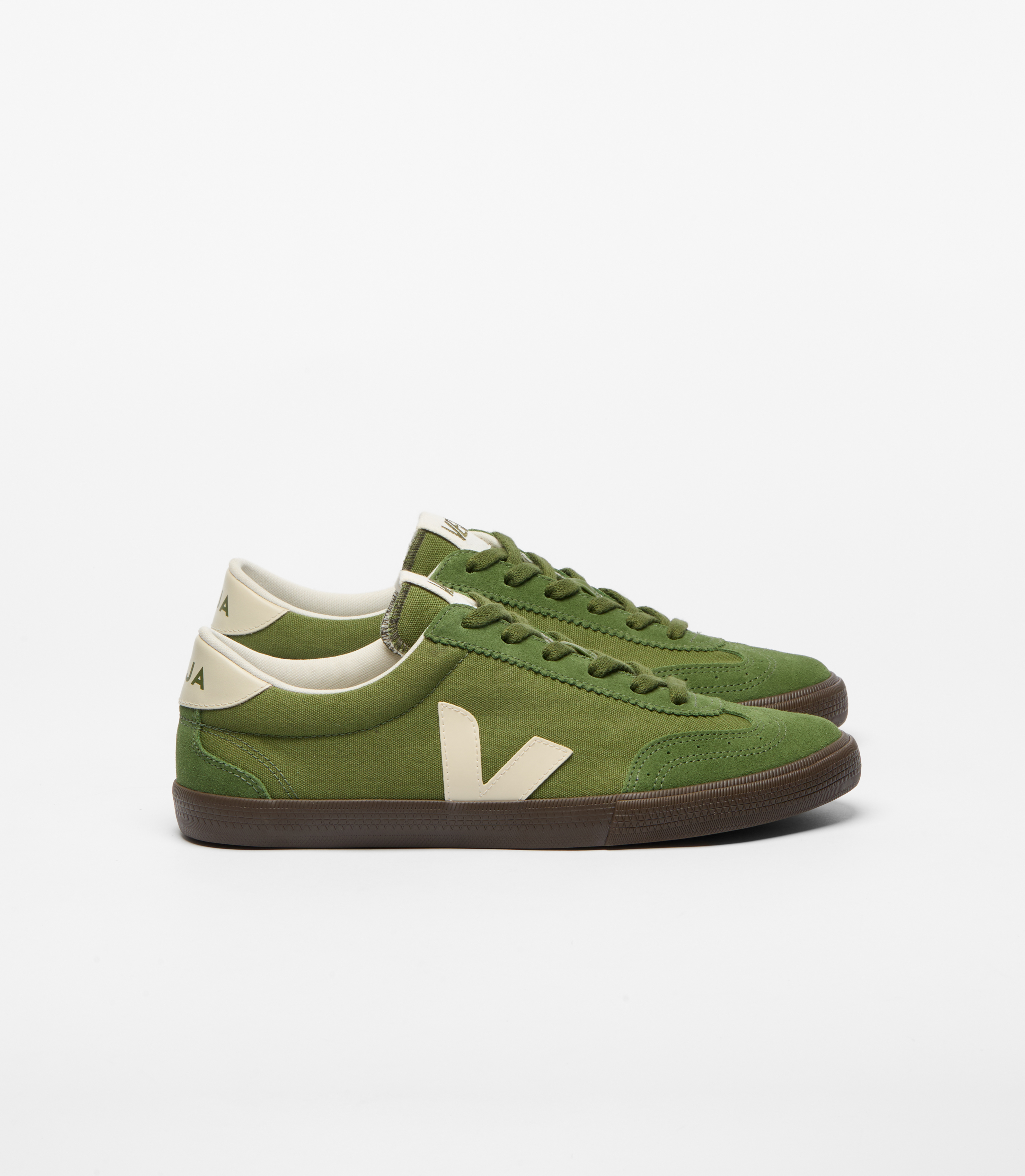 VEJA 復古休閒鞋｜Volley  (綠/白)