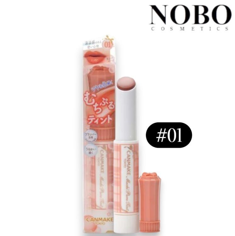 井田 - Muchi Puru Tint 持久豐盈水潤唇膏#01 [奶油糖果色] (平行進口)