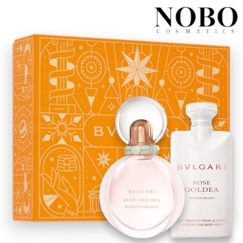BV - 寶格麗 歡沁玫瑰璀璨香水禮盒 [香水edp 50ml+身體乳75ml] (平行進口)