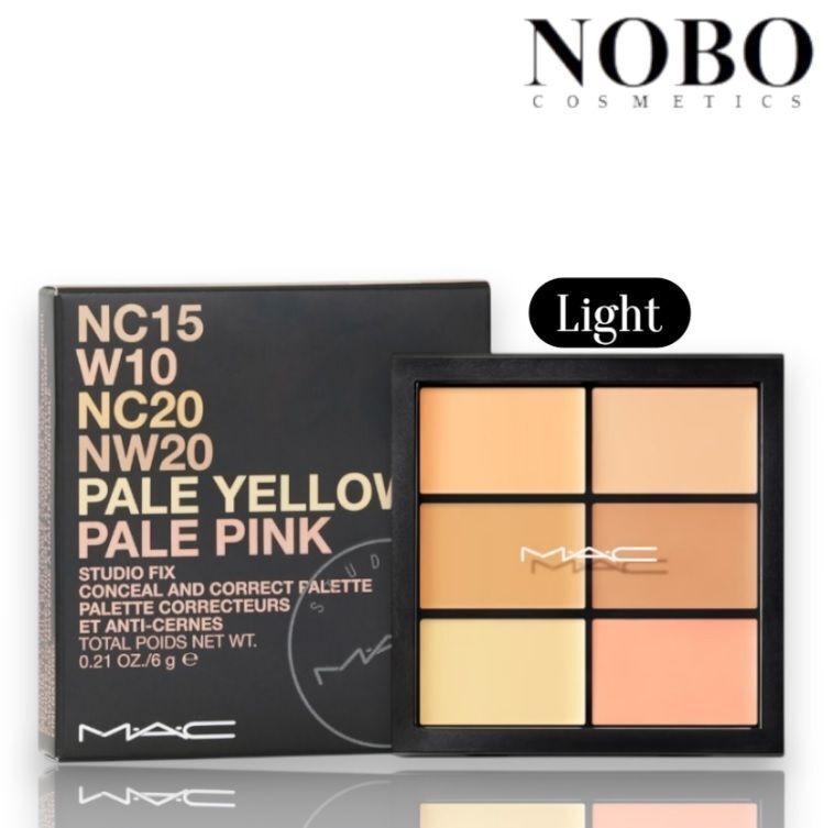 魅可 - Studio Fix 超持妝六色遮瑕盤 6g (平行進口)