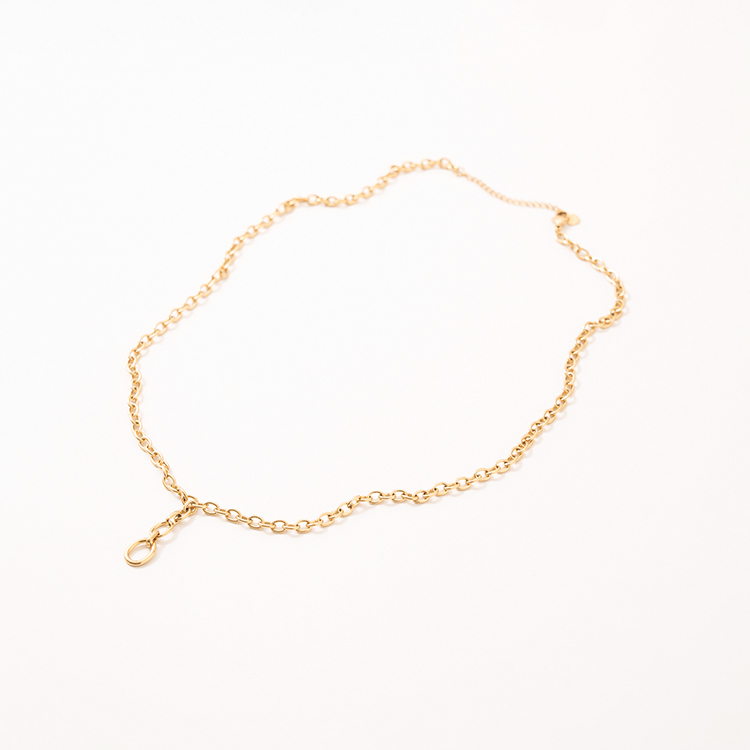 miramira扣圈｜簡約長鏈項鍊B2038-金54929