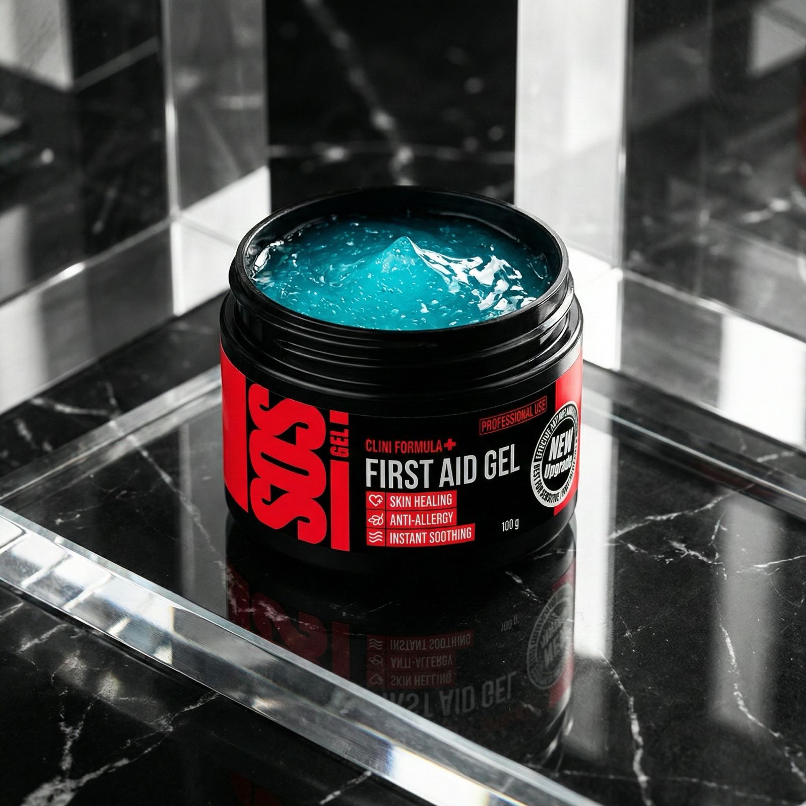 韓國醫院級‧新升級'SOS Gel 2.0'急救皮膚修復啫喱 / 別號「藍啫喱」（100ml）