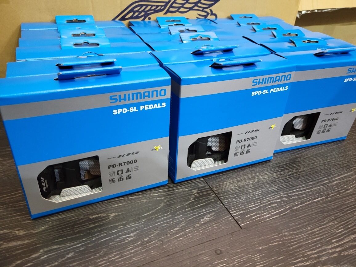 【SHIMANO】 卡踏 105 R7000 碳纖維踏板 PD-R7000 SPD-SL