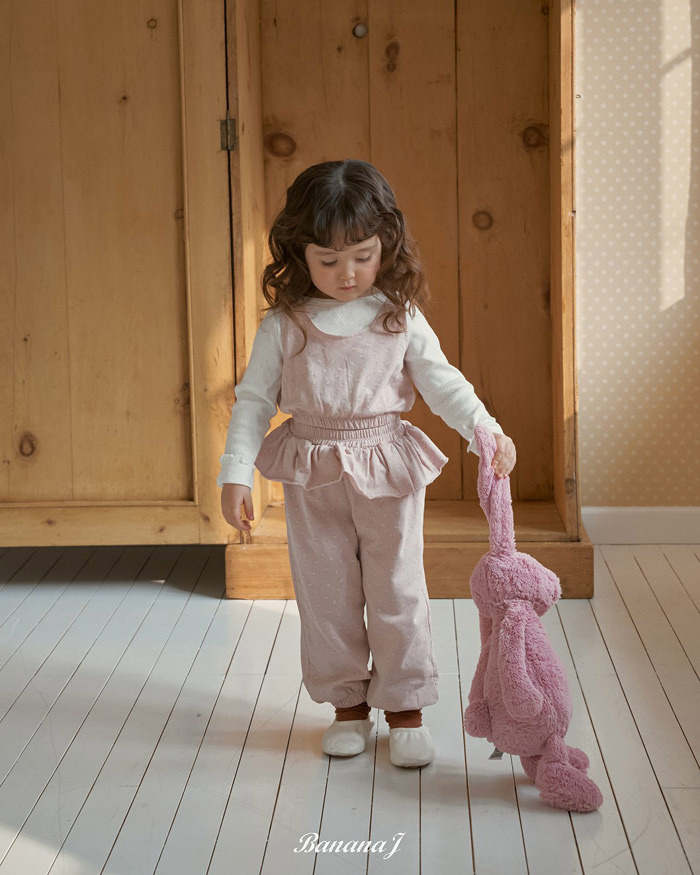 正韓春Bananaj 兩色疊穿碎花背心