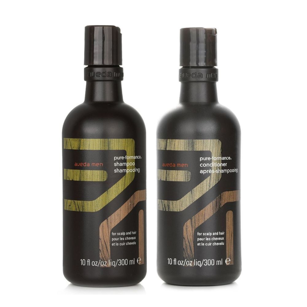 AVEDA 男士純效洗髮水&護髮素套裝 300ml+300ml [平行進口]