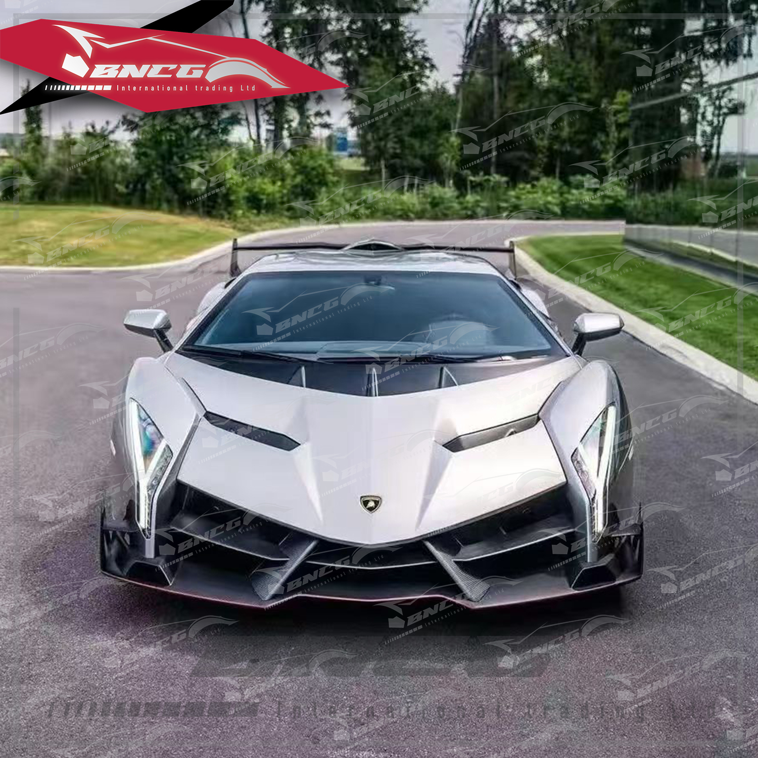 藍寶堅尼 Aventador 大牛 改裝 Venom 毒藥 乾碳纖維 纖維玻璃 外觀件 大包 空力套件