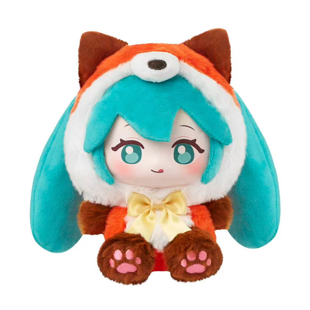 初音未來-搪膠毛絨S-森林萌物篇 隨機一款