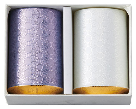 丸モ高木陶器 - 雙色小酒杯對杯組