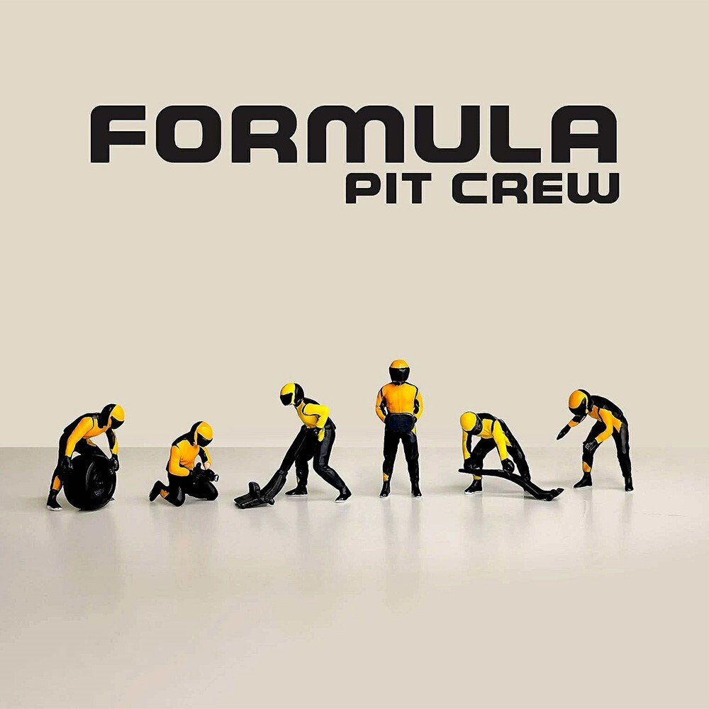 [預訂] American Diorama 1/64 Formula Pit Crew Figures – Team Orange