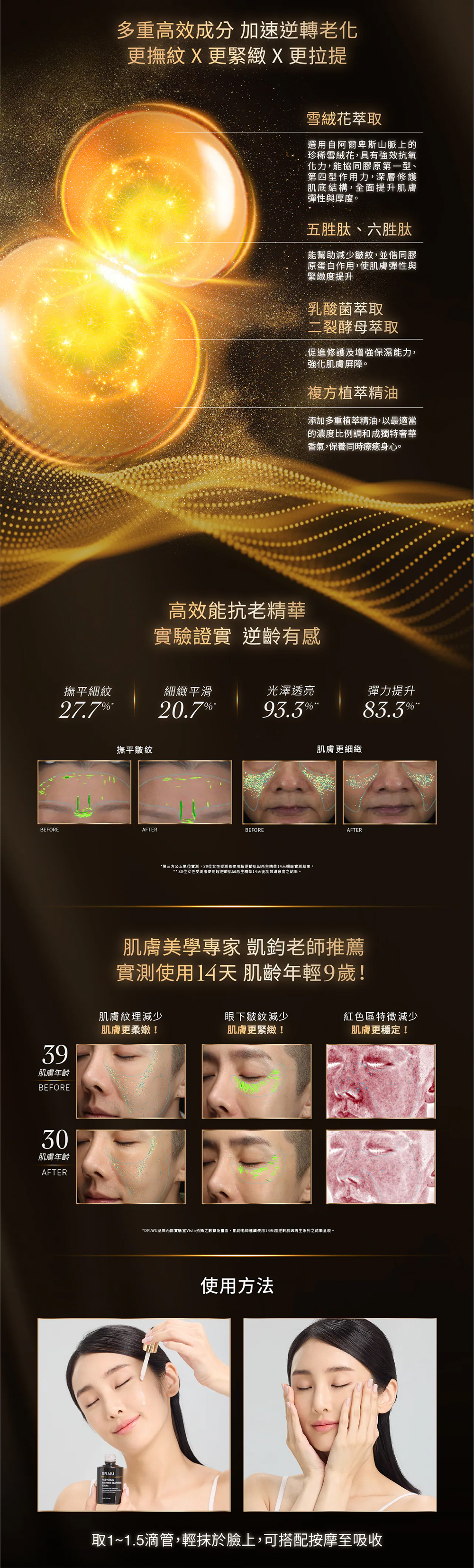 DR WU 超逆齡肌因再生精華15ML