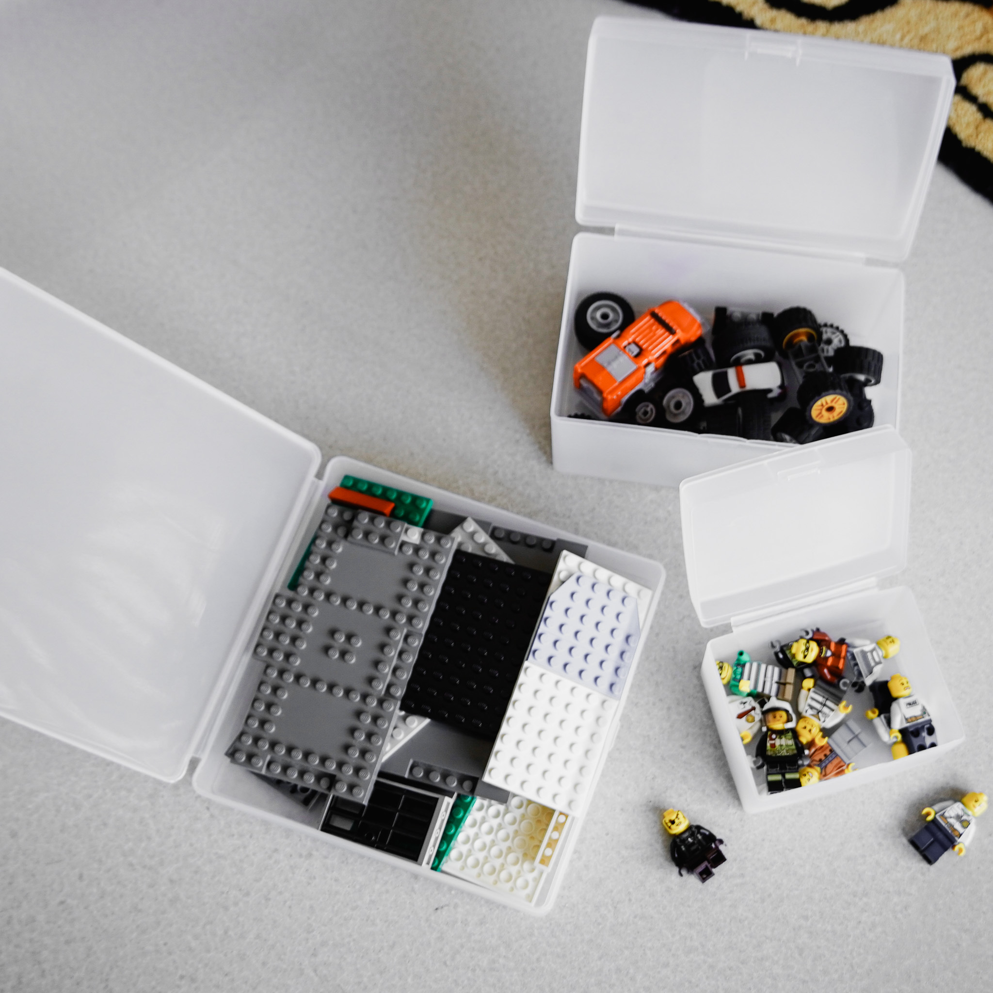 磨砂透明收納盒 共三款