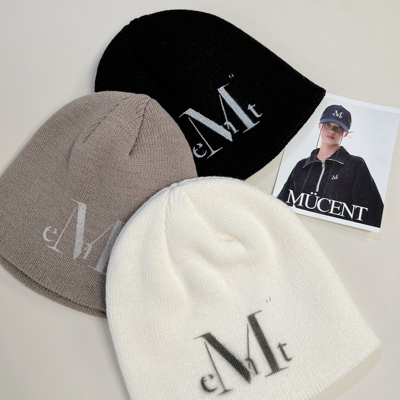 MUCENT LOGO毛帽