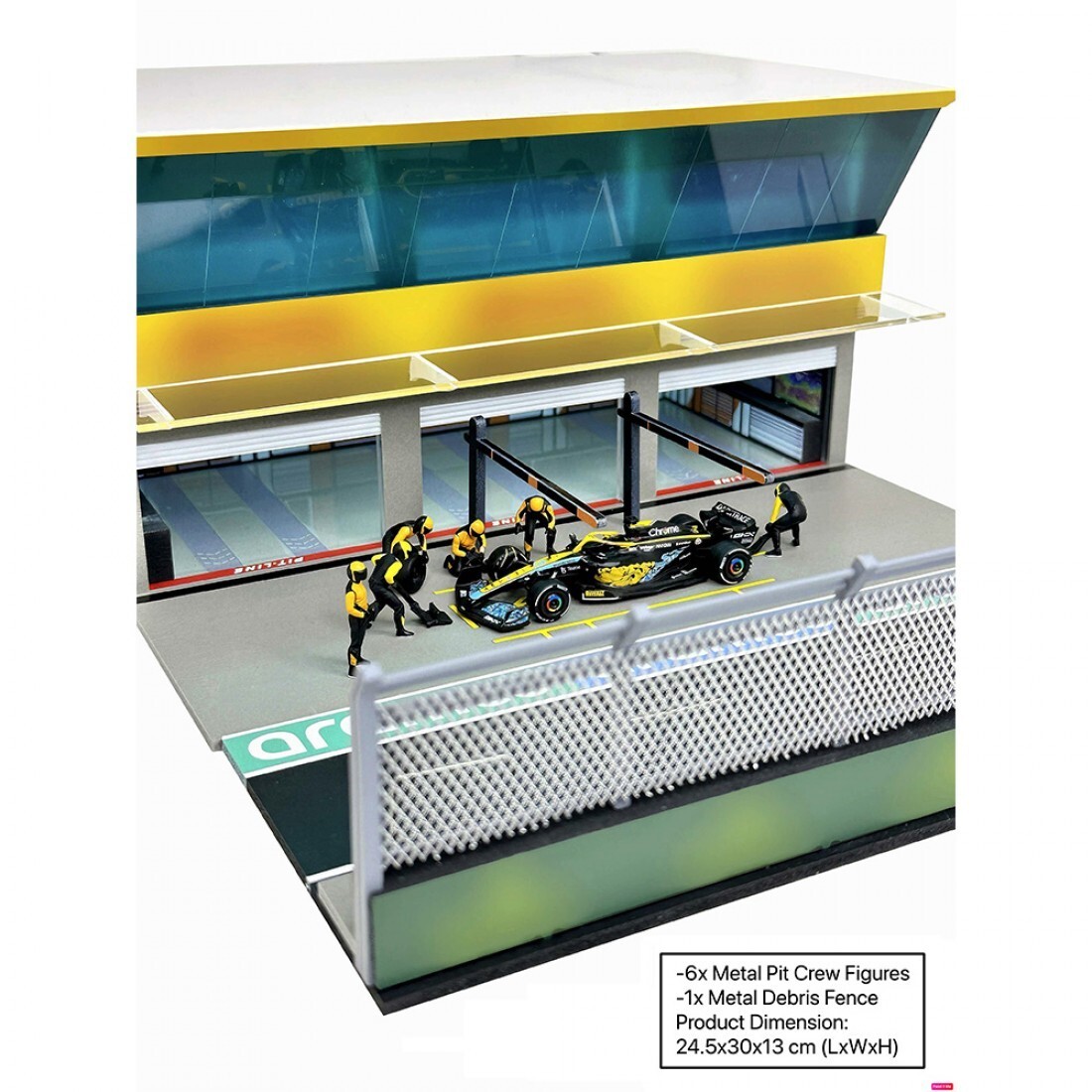 [預訂] American Diorama 1/64 Grand Prix Paddock Diorama – Team Orange