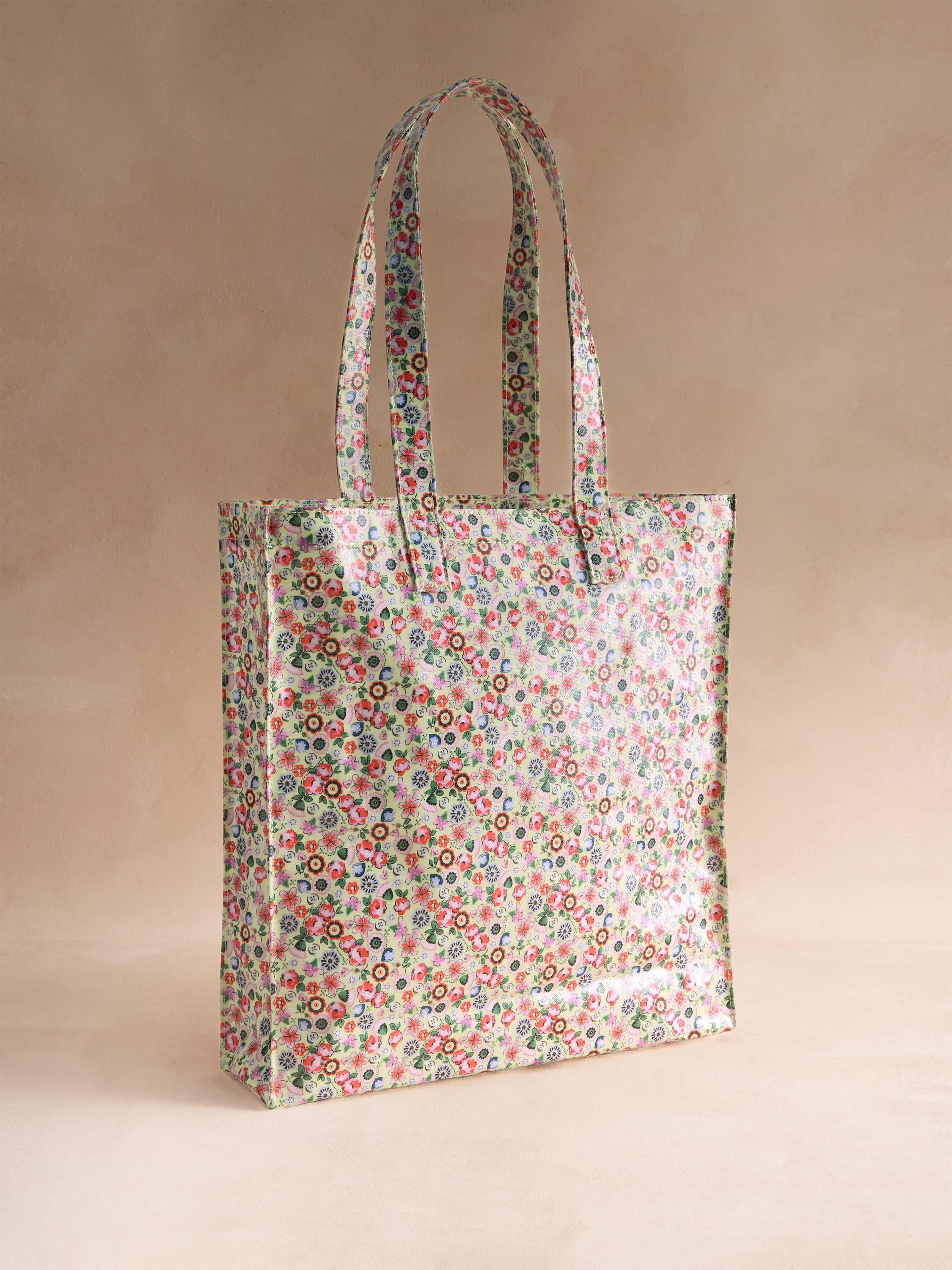 Pearly Queen Ditsy 防潑水直式印花書袋