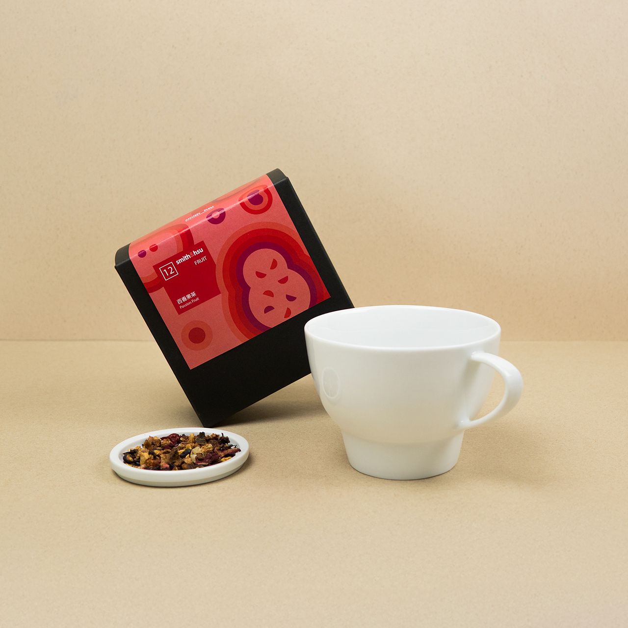 單人獨享組_寬口馬克杯&百香果茶組