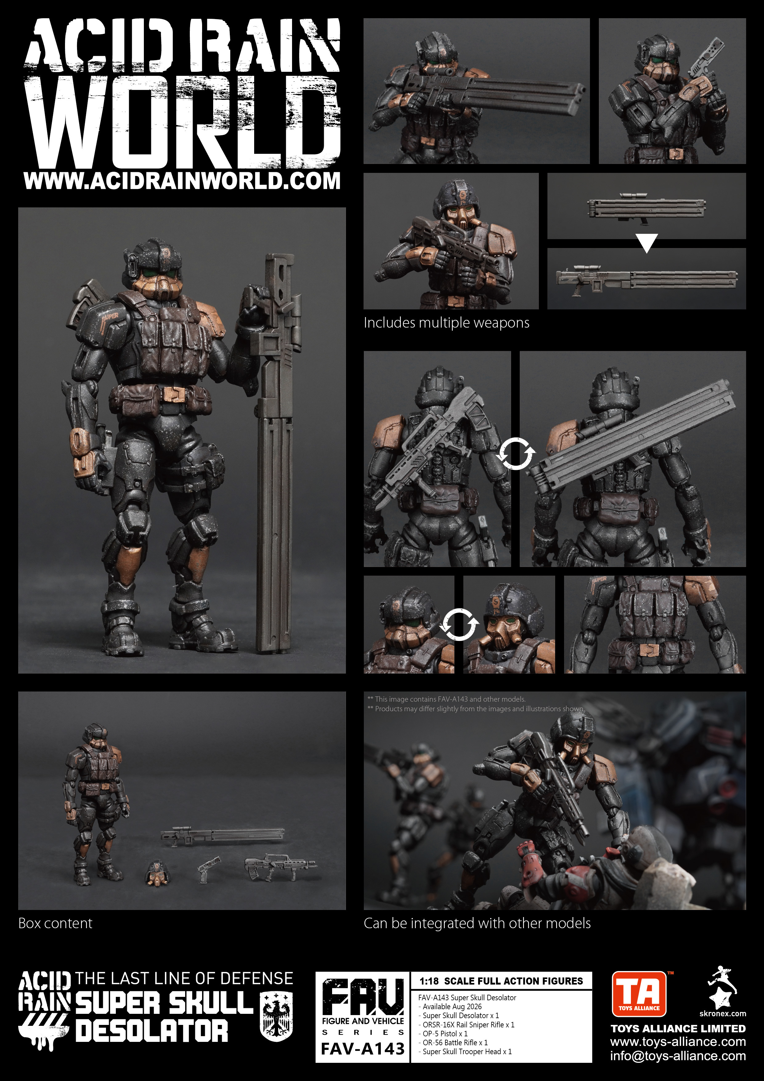 [預訂] Toys Alliance Acid Rain FAV-A143 超級骷髏荒蕪者