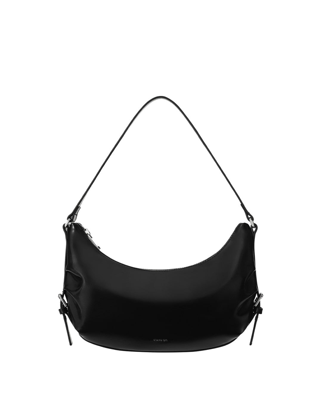 STAND OIL Belted Round Bag