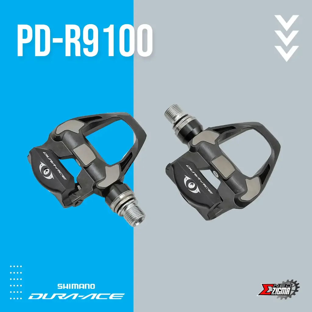 【SHIMANO】 卡踏 DURA-ACE  PD-R9100 碳纖維踏板 SPD-SL 踏板