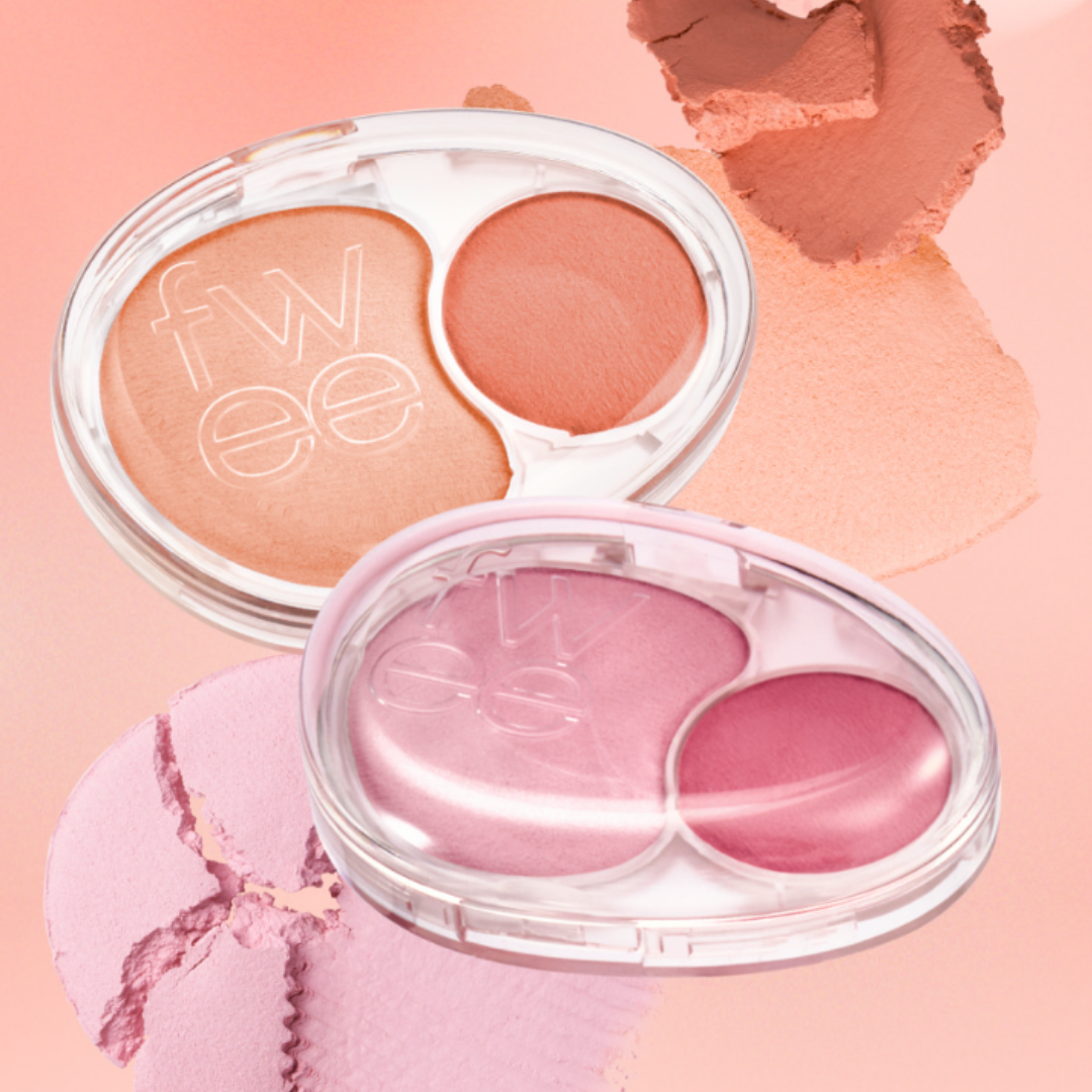 fwee 雙色棉花糖腮紅膏