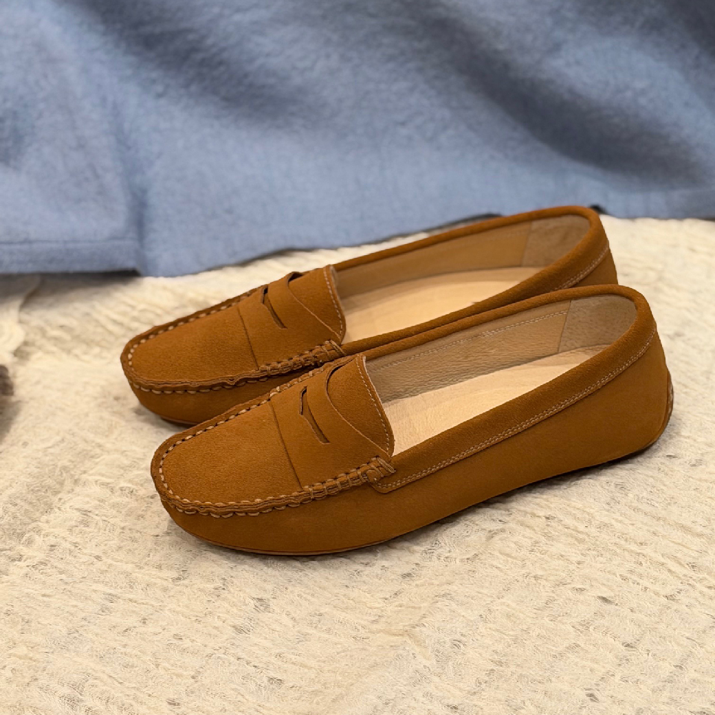 2130 質感棕絨 莫卡辛