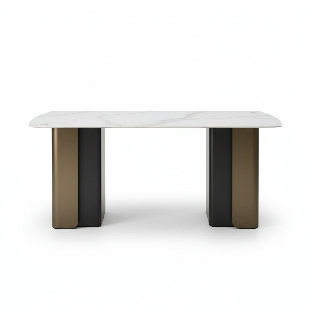 靡瑟 | 水雲紗 | 岩板大書桌