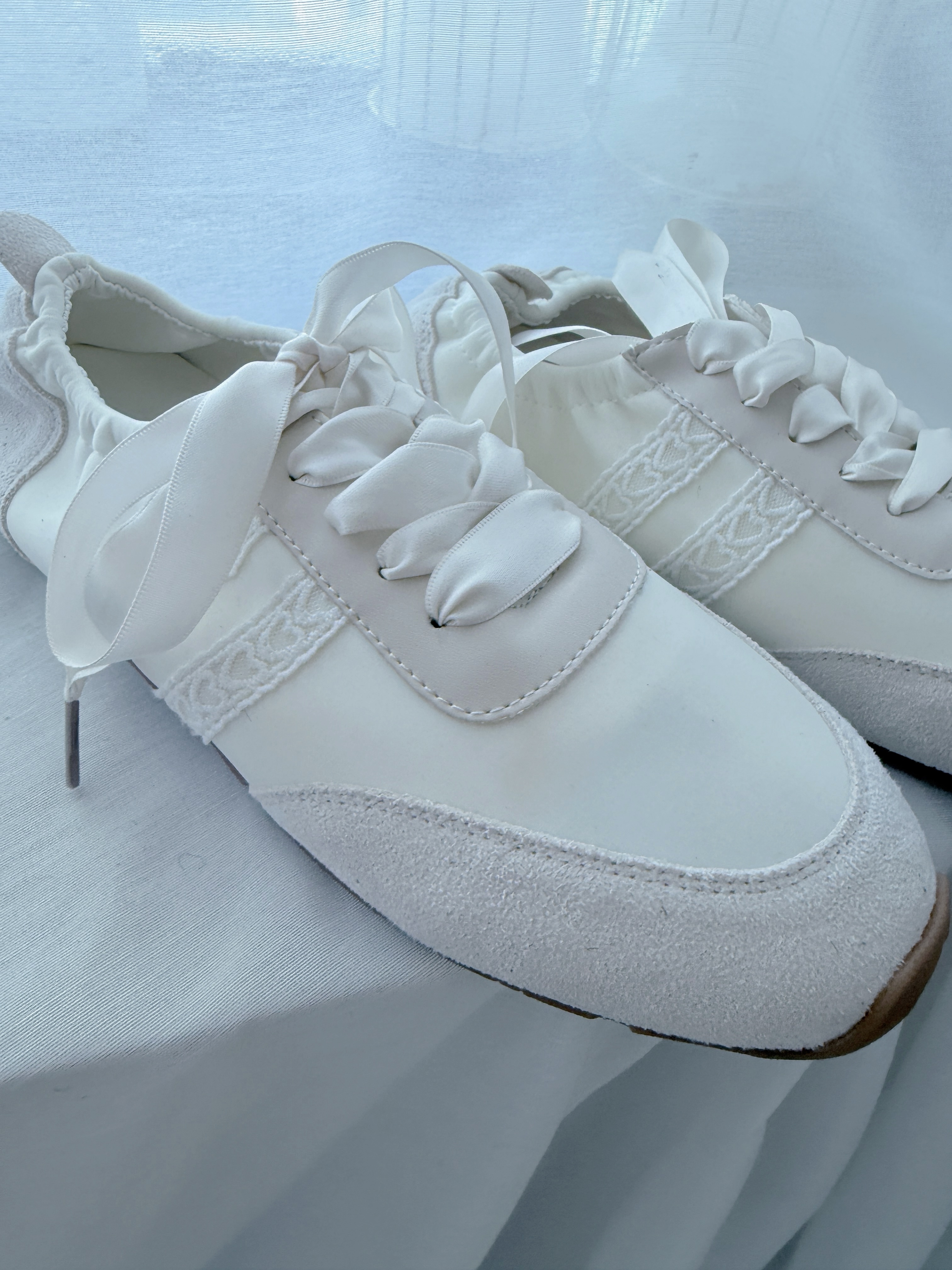 ＊正碼＊THE SILKY BALLET LACE GAT SNEAKERS 260128