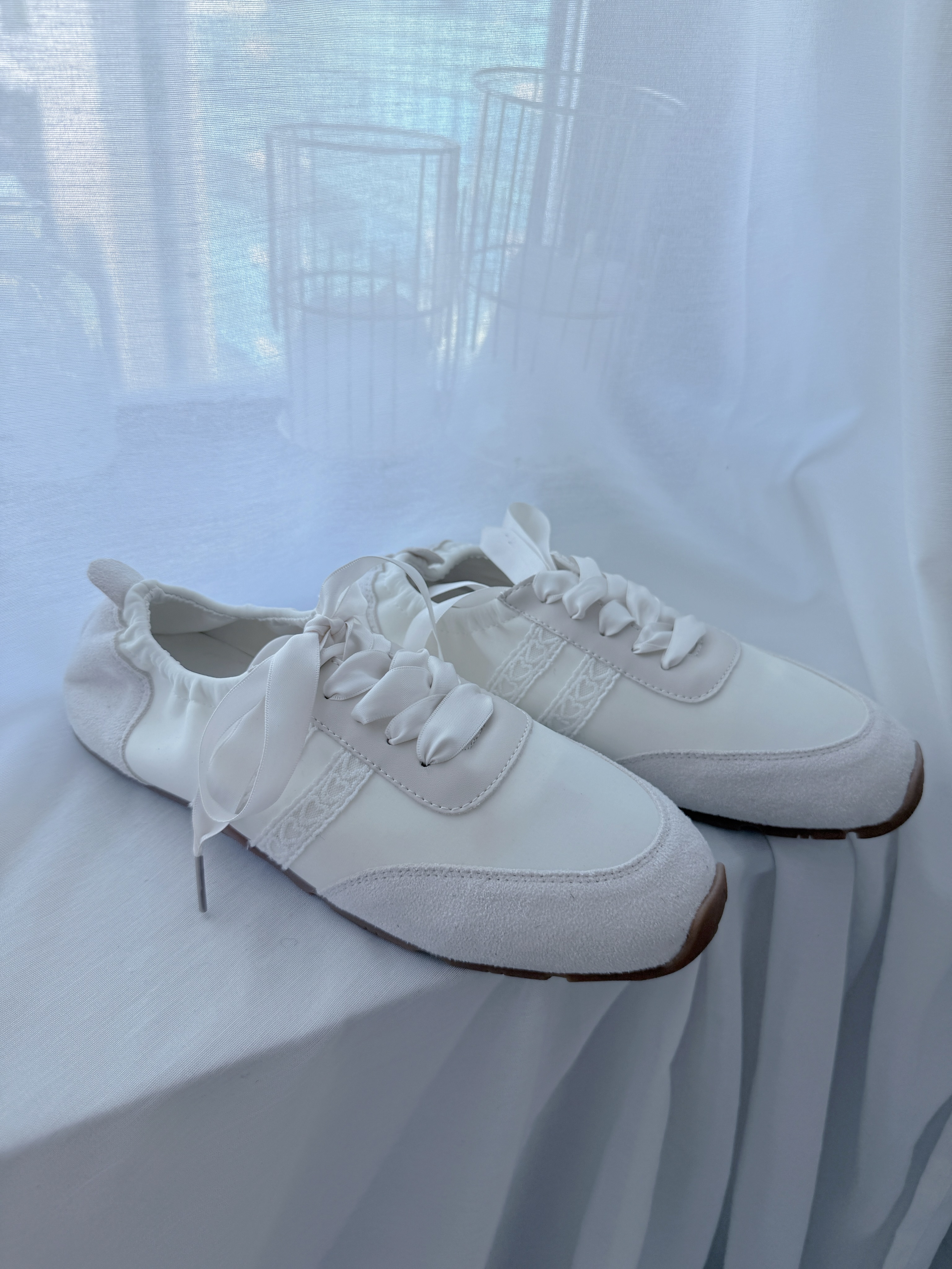 ＊正碼＊THE SILKY BALLET LACE GAT SNEAKERS 260128