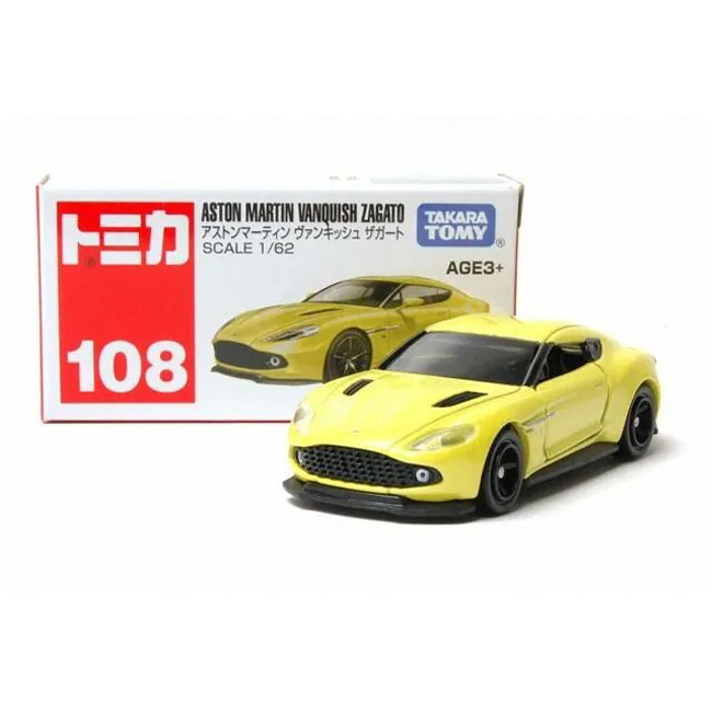 TOM-000 Tomica BX108 Aston Martin Vanquish Zagato
