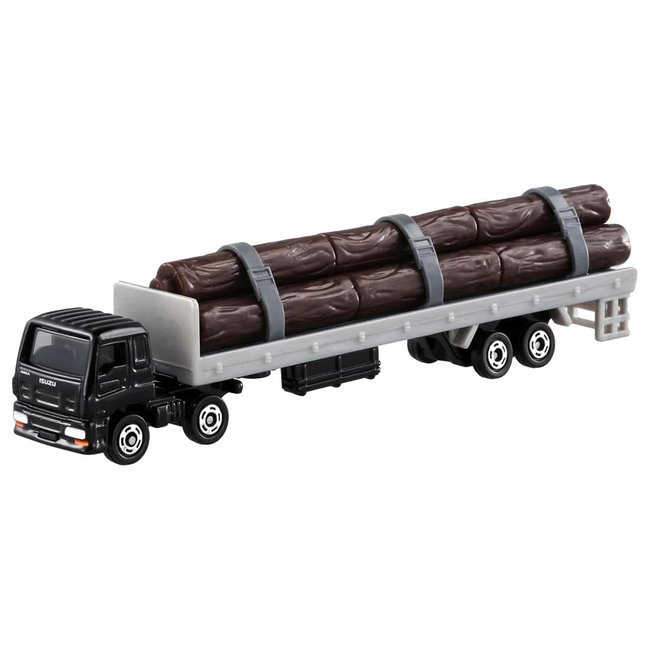 TOM-000 Tomica BX125 Long Isuzu Giga Wood Trailer