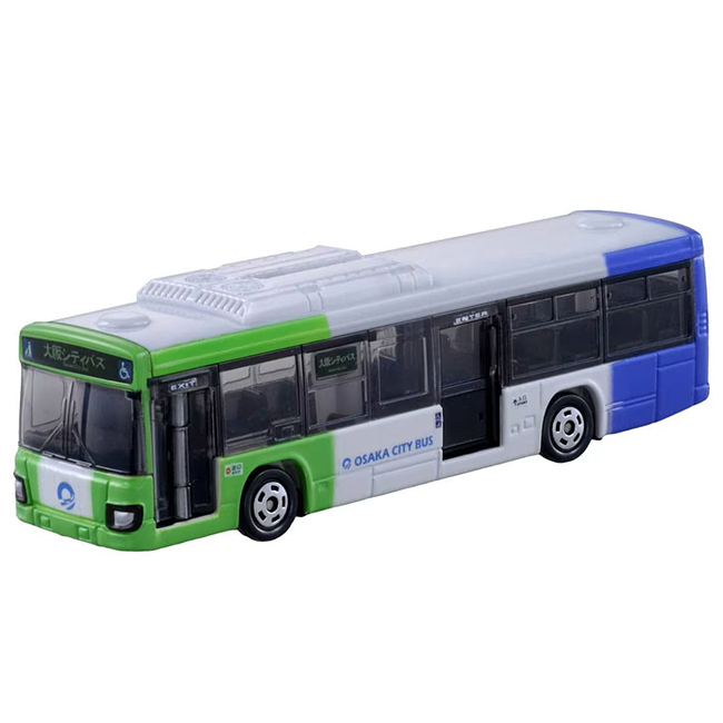 TOM-000 Tomica BX129 Isuzu Erga Osaka City Bus
