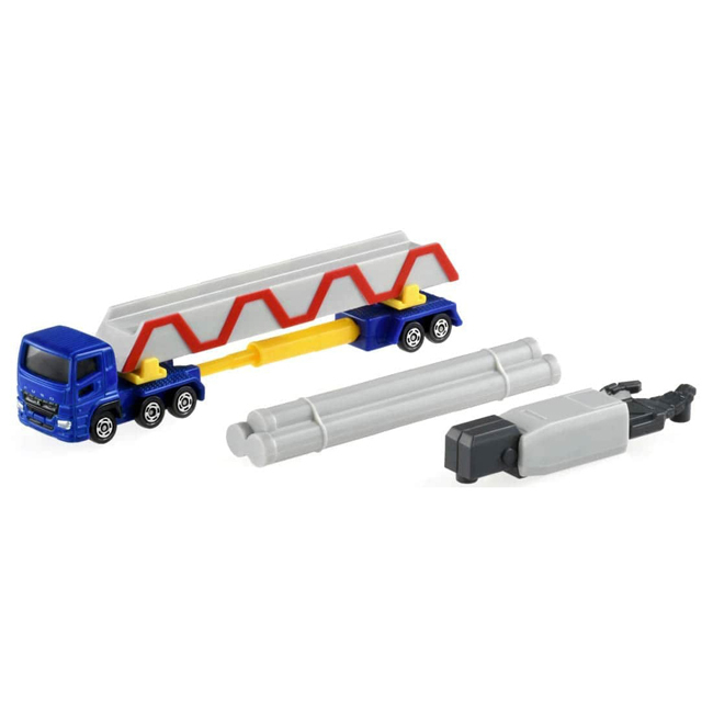 Tomica BX140 Mitsubishi Fuso Super Great PoleTrailer