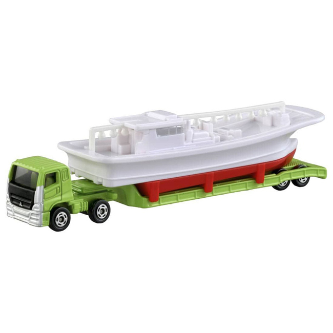 Tomica BX150 Mitsubishi Fuso Fish Boat Transporter