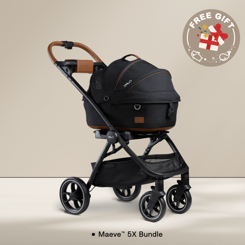 Tavo - Maeve™ 5X 3-in-1 寵物汽座推車組合