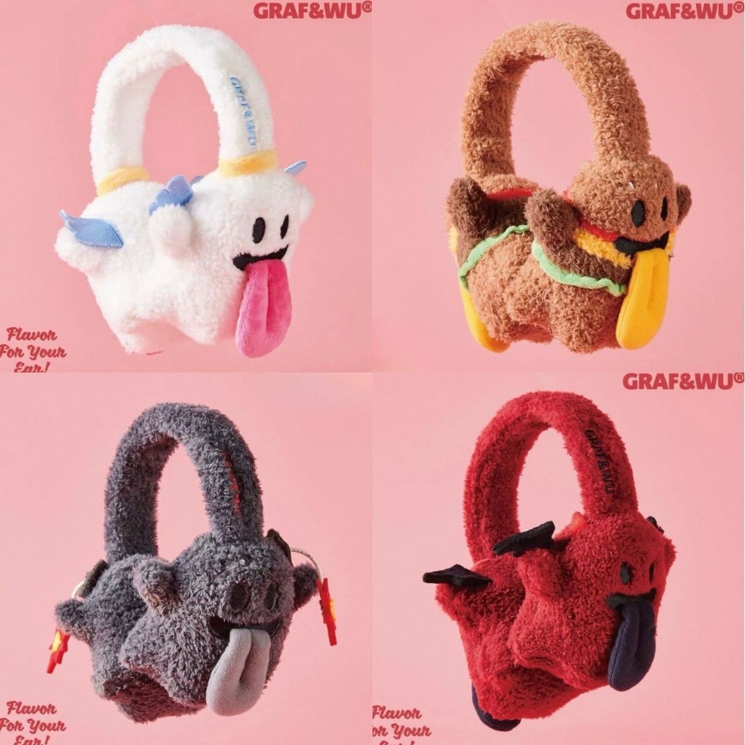 <你個可愛鬼👻>原創品牌 毛絨保暖耳罩 四款