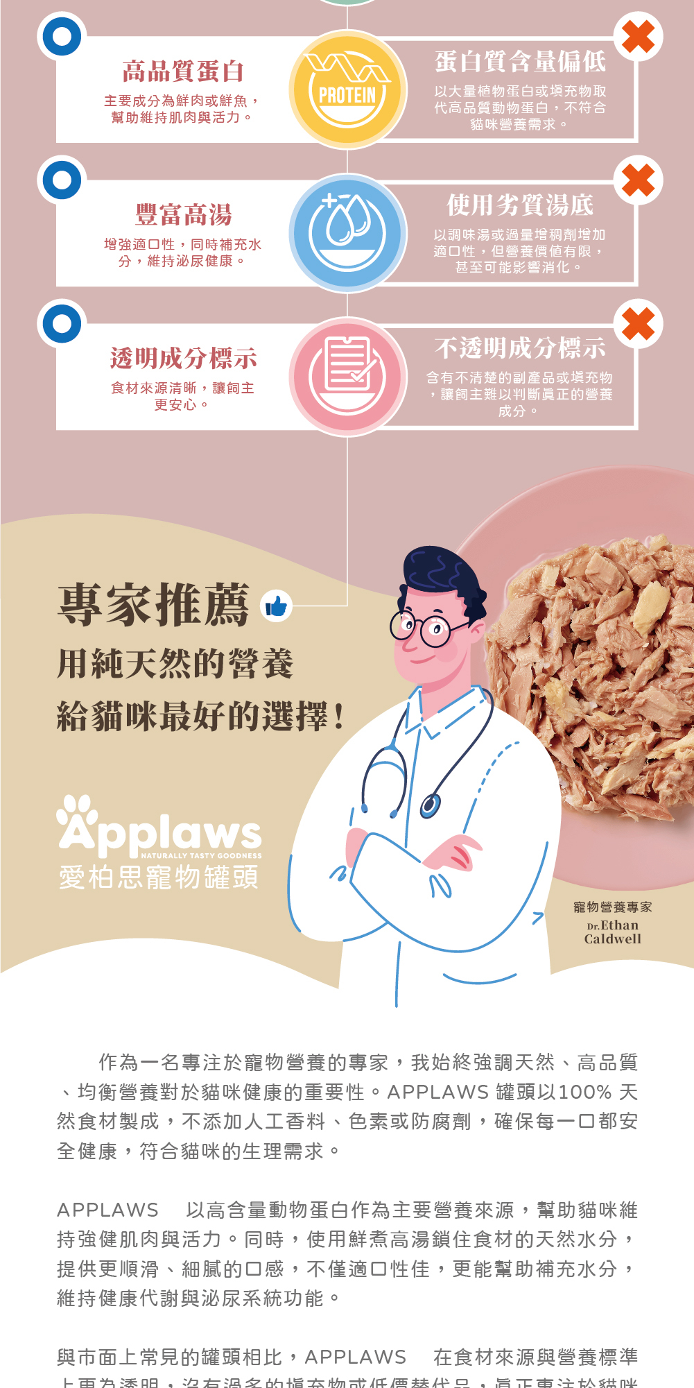 Applaws 鮪魚鮭魚 70g 貓咪主食罐 – 高嗜口