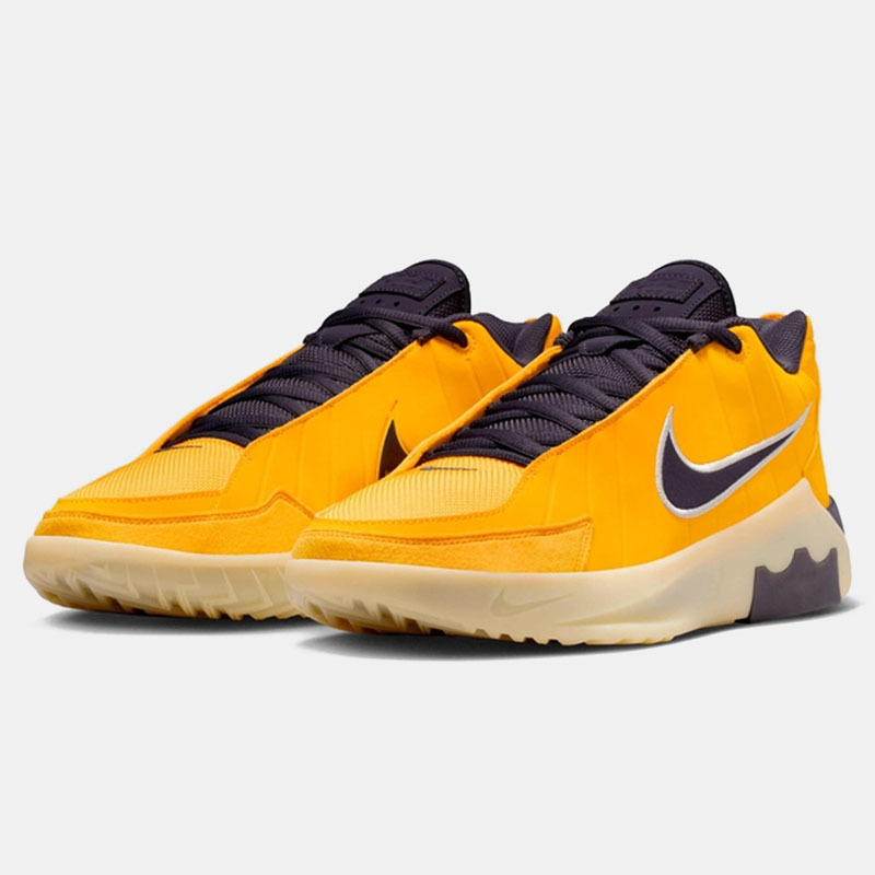 〈海外連線代購〉男鞋 NIKE LEBRON WITNESS IX 9 LAKERS 湖人黃 實戰 籃球鞋 FOG【HQ8035-700】LBJ