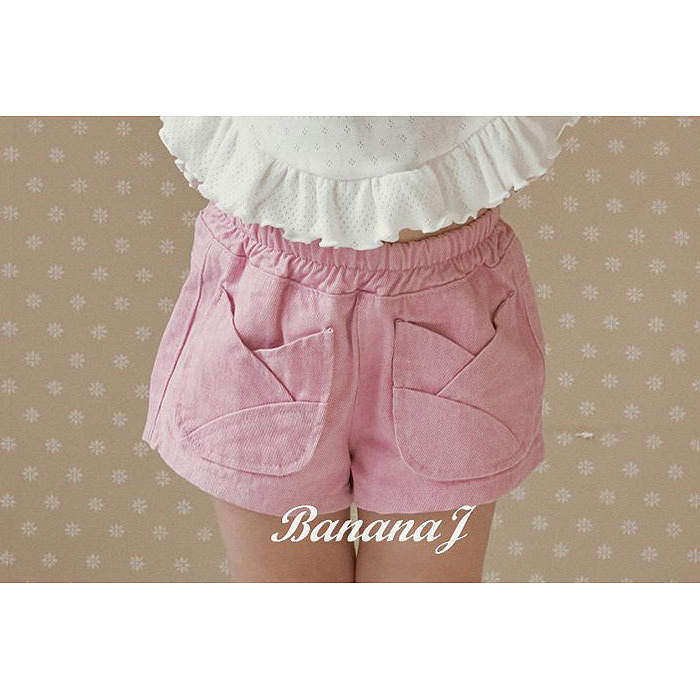 正韓春Bananaj 兩色鬱金香短褲