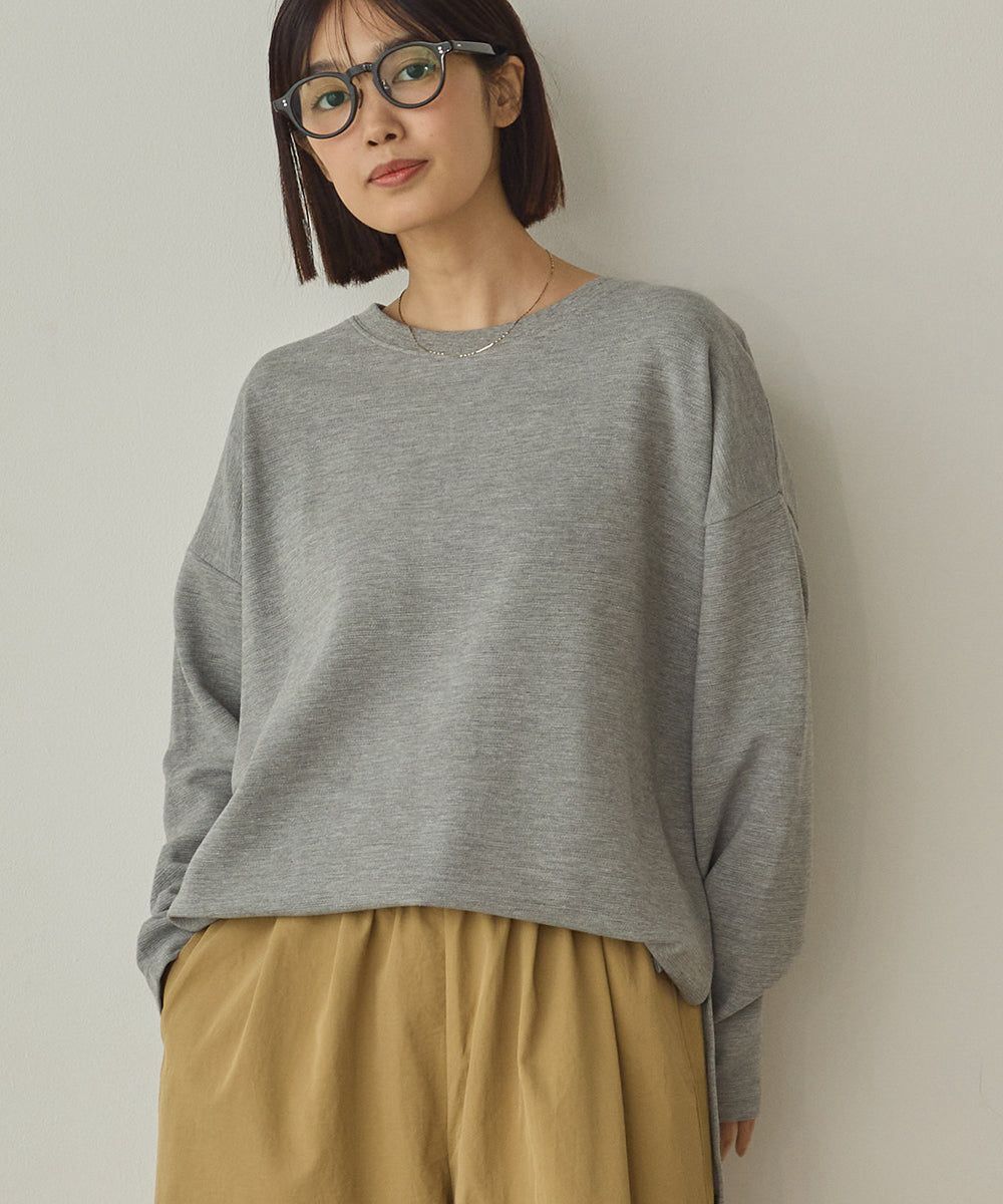 【預購】JN012904 Sans Souci 懶系修飾長版上衣