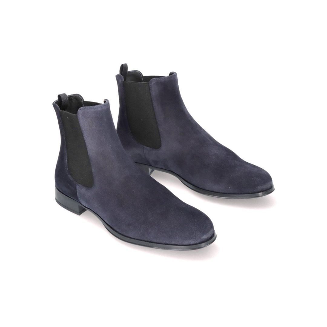 1PB1113-090 PRETTY BALLERINAS Pat Leather Ankle Boots Navy #46611_G (S-K11-E)
