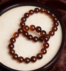 YY2609  MD214紫蜜变色龙手串11mm