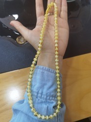 YY2617  MHL008阴雕花项链 送手鏈